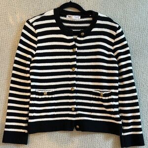 ZARA Sweater Jacket